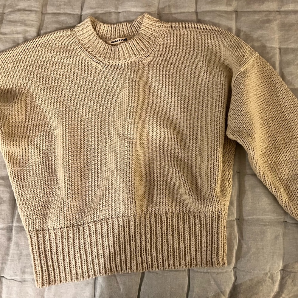 Misha and Puff cotton sweater